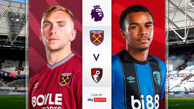 West Ham vs Bournemouth LIVE!