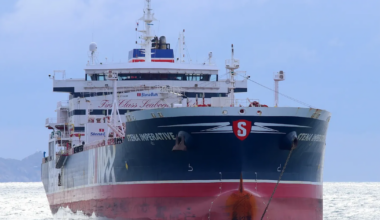 U.S. tanker approached by Iranian gunboats in Strait of Hormuz, security firm says