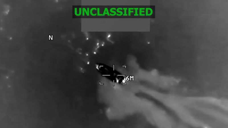 US strikes alleged drug boat in Caribbean, killing 3