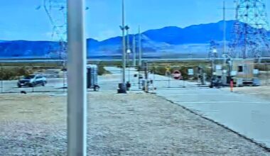 Officials investigating terrorism-related event after driver rammed car into Nevada power substation