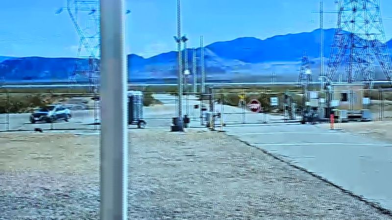 Officials investigating terrorism-related event after driver rammed car into Nevada power substation
