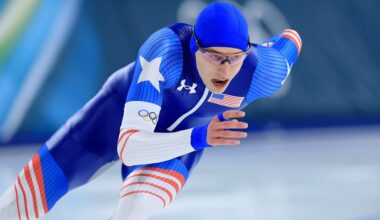 Jordan Stolz pursues 1500m gold, sprint sweep as speed skating continues in Milan