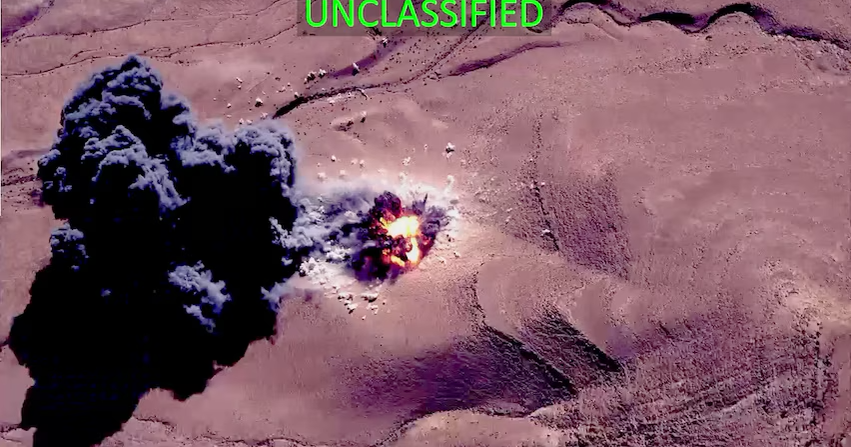 U.S. strikes 30 ISIS targets in Syria as it continues "relentless military pressure" on terrorist network