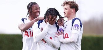 Under-18s score four in dominant win at Arsenal
