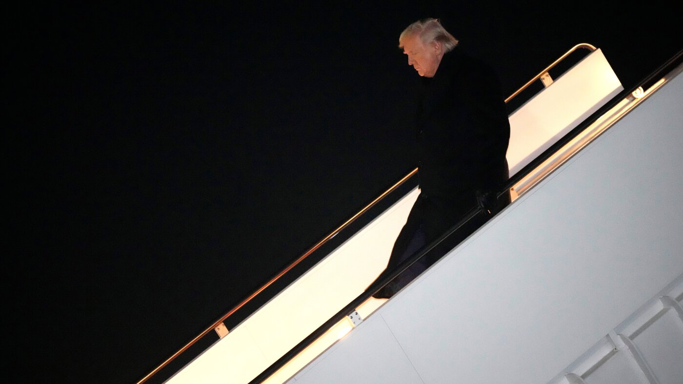 Annual governors' gathering with White House unraveling after Trump excludes Democrats : NPR