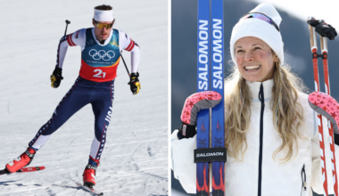 Why Olympians pass the time knitting : NPR