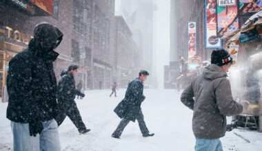 Blizzard conditions and high winds forecast for NYC, East coast : NPR