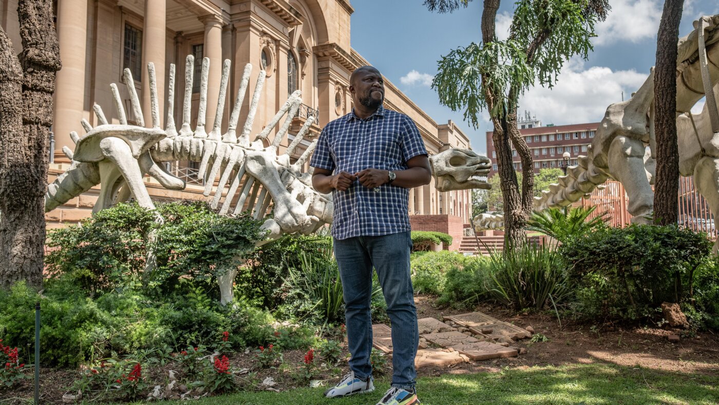 How a Black fossil digger became a superstar in the very white world of paleontology : NPR