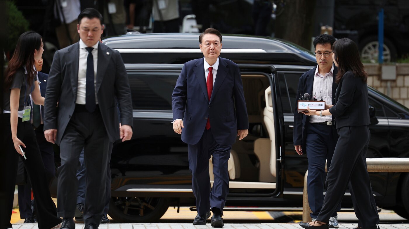 Former South Korean President Yoon receives life sentence for imposing martial law : NPR
