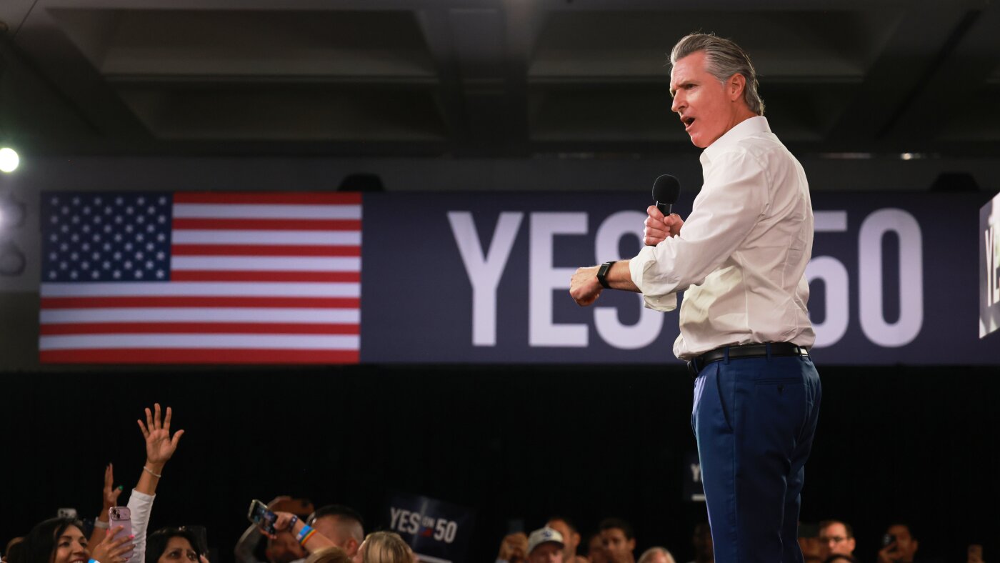 Supreme Court lets California use its new congressional map : NPR