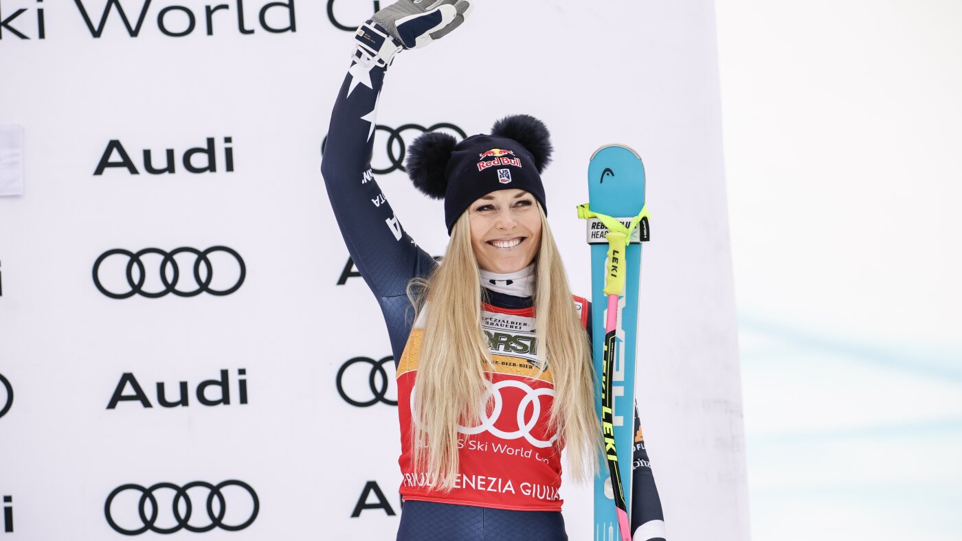 Skier Lindsey Vonn says she will compete in the Olympics : NPR