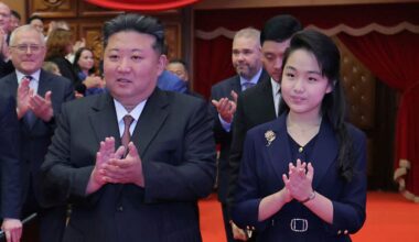 Spy agency says Kim Jong Un's daughter is close to be North Korea's future leader : NPR