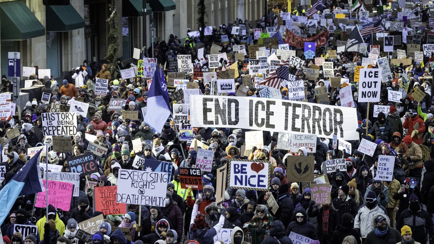 Big Tech targeted in anti-ICE boycott. Could it work? : NPR