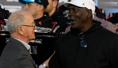 Michael Jordan, six-time NBA champion, is now a Daytona 500 winner : NPR