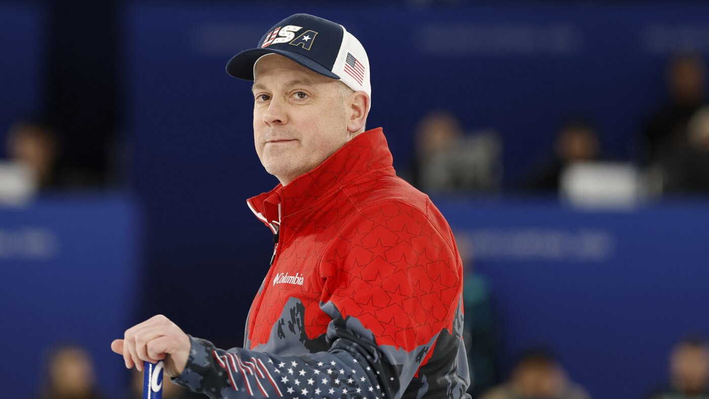 54-year-old U.S. curler sets new American Winter Olympics age record : NPR