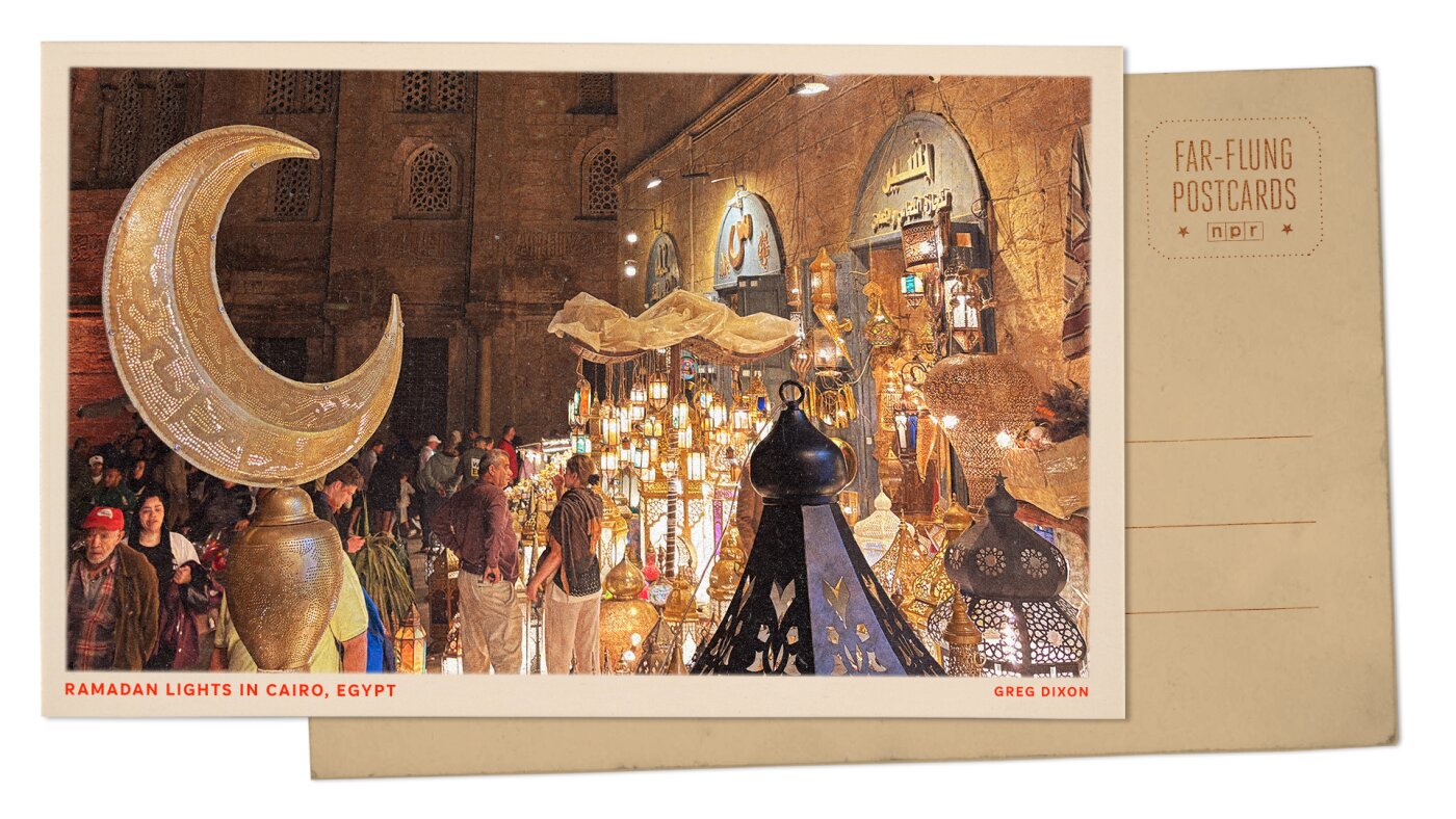 Ramadan decorations in Cairo : NPR