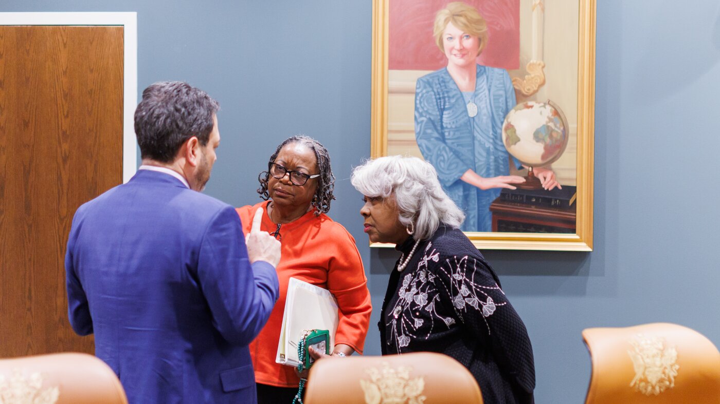 A Virginia court allows Democrats’ redistricting vote : NPR