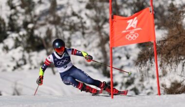 U.S. Alpine skier Mikaela Shiffrin finishes another Olympic race without a medal : NPR