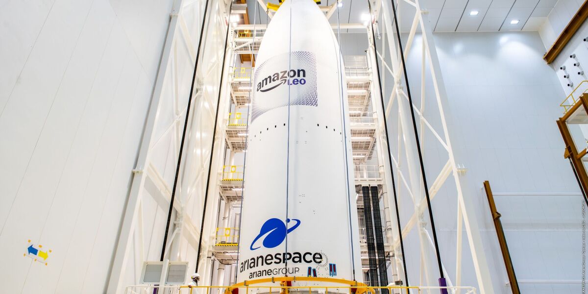 Amazon Leo prepares for first heavy-lift mission of 2026 with Arianespace