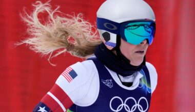 Lindsey Vonn completes another training run, ready to race Olympic downhill