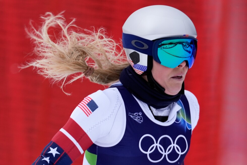 Lindsey Vonn completes another training run, ready to race Olympic downhill