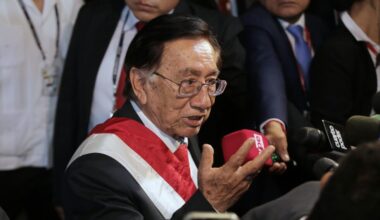 José María Balcázar becomes Peru's interim leader