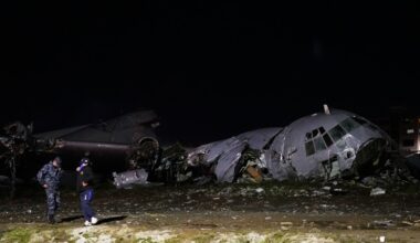 Cargo plane crash near Bolivia's capital leaves 15 dead, damages vehicles