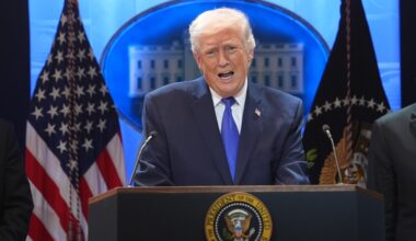 Trump says he'll raise tariffs to 15 percent after Supreme Court ruling