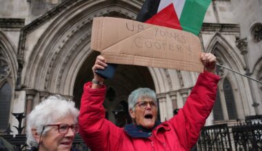 Britain's High Court says government acted illegally in outlawing protest group Palestine Action