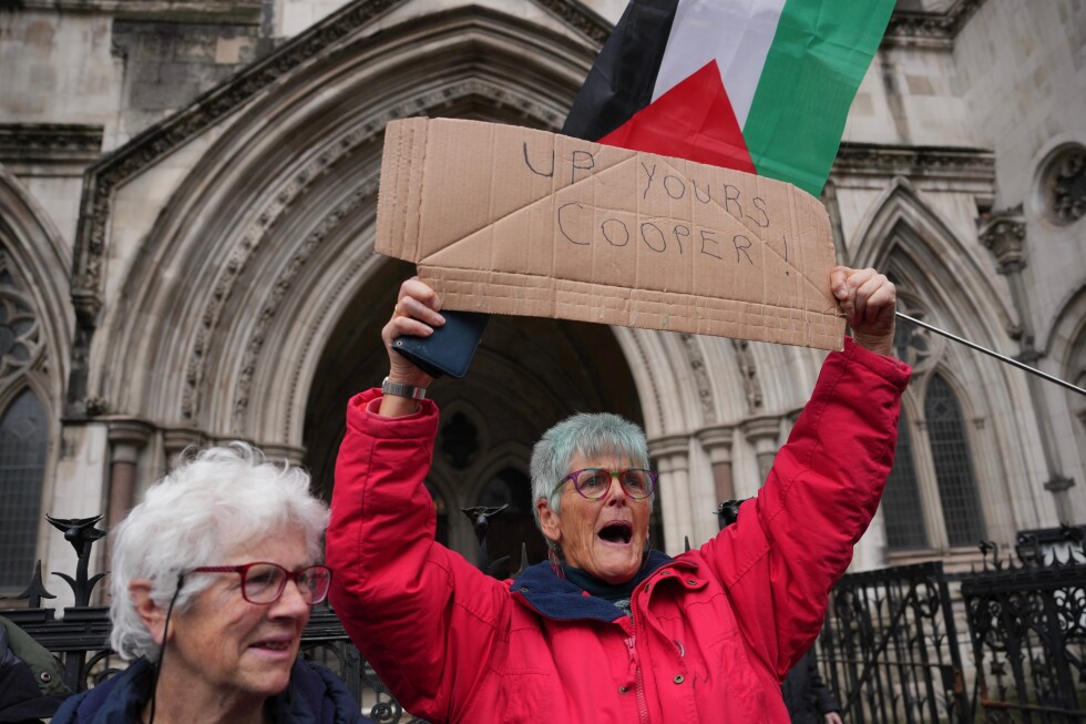 Britain's High Court says government acted illegally in outlawing protest group Palestine Action