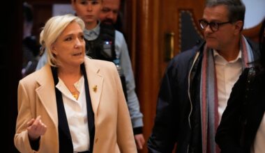 France's Le Pen won't run in 2027 if she has to wear an electronic bracelet