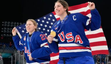 Hilary Knight says she's moving past Trump comment and celebrating US Olympic success