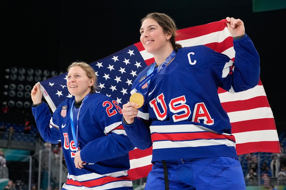 Hilary Knight says she's moving past Trump comment and celebrating US Olympic success