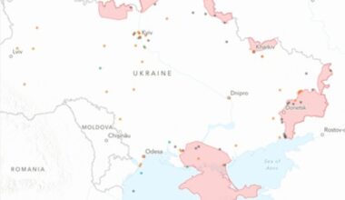 An interactive map of 4 years of war in Ukraine - AP News