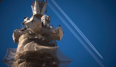 Barcelona's Sagrada Familia church reaches its peak with Tower of Jesus Christ