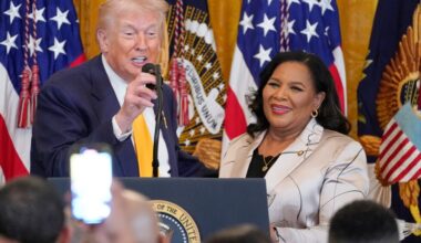 Trump hosts Black History Month reception