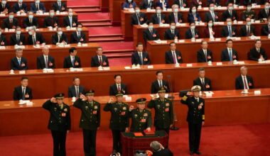 China's legislature dismisses 19 members including 9 military officers