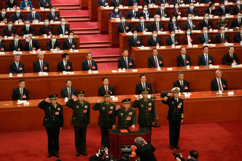 China's legislature dismisses 19 members including 9 military officers