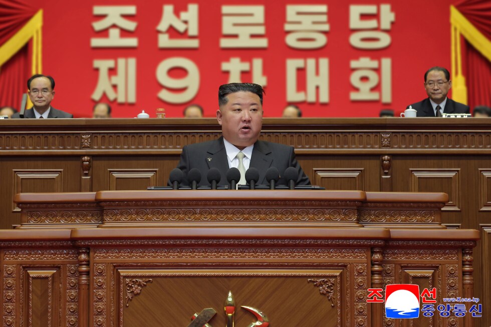 Kim lauds North Korea's economy and standing at party congress
