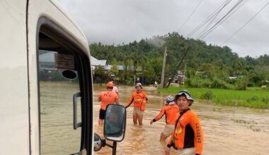 Tropical storm leaves 8 dead, thousands displaced in Philippines