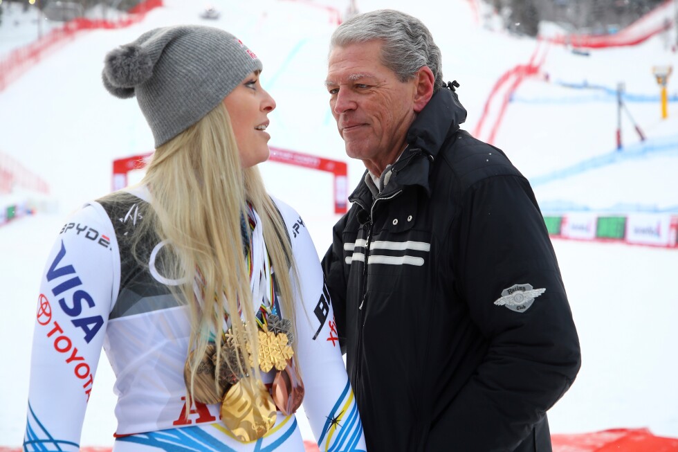 Lindsey Vonn’s father wants her to retire after her Olympic crash