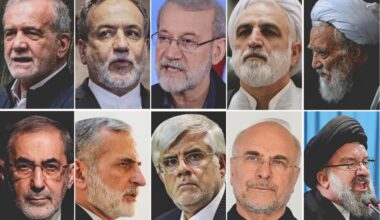 Key political and religious figures in Iran