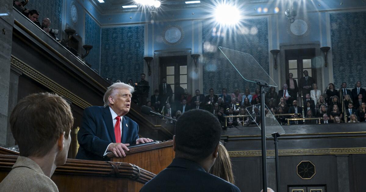 Trump's State of the Union address draws 32 million viewers
