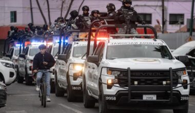 Inside El Mencho's arsenal: high-powered arms, 400 gunmen, land mines