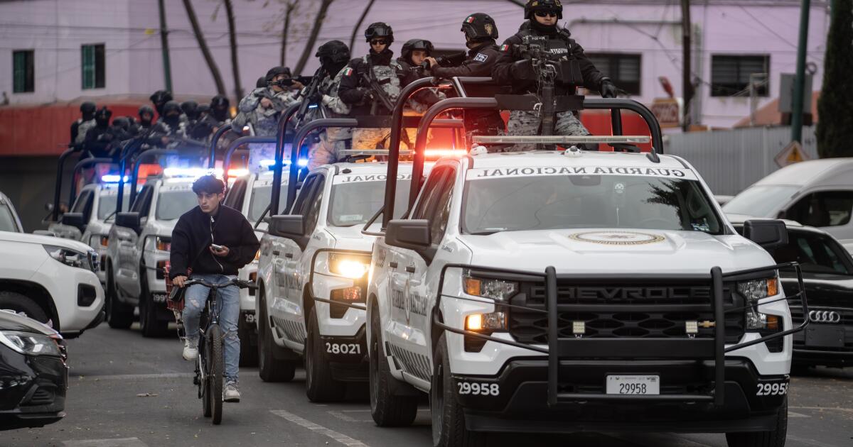 Inside El Mencho's arsenal: high-powered arms, 400 gunmen, land mines