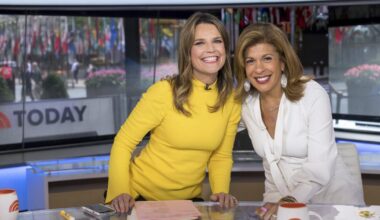 Hoda Kotb covering for pal Savannah Guthrie on 'Today' show