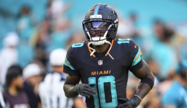 As expected, the Dolphins are moving on from Tyreek Hill