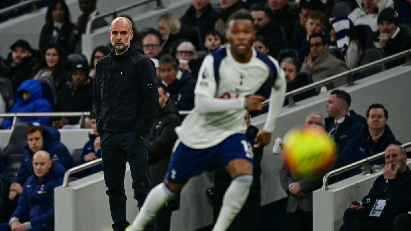 Pep Guardiola reaction — Manchester City boss speaks after blown 2-0 lead, controversial Spurs goal