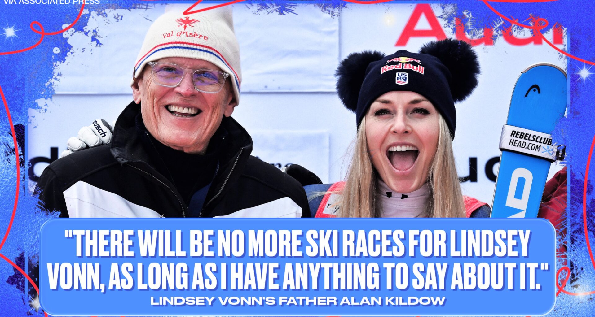 Lindsey Vonn's Dad Wants USA Star to Retire After Broken Leg Injury in Winter Olympics Crash