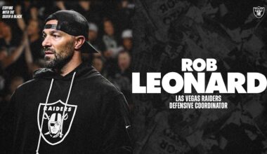 Rob Leonard named Raiders Defensive Coordinator
